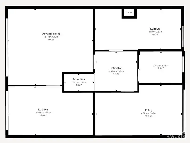 Prodej rodinného domu 160 m², pozemek 529 m², Ryžoviště – náhled fotky 3