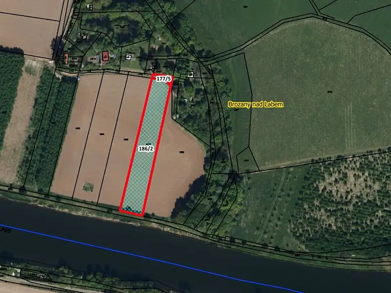 Prodej pole 3048 m², Staré Hradiště – náhled fotky 1