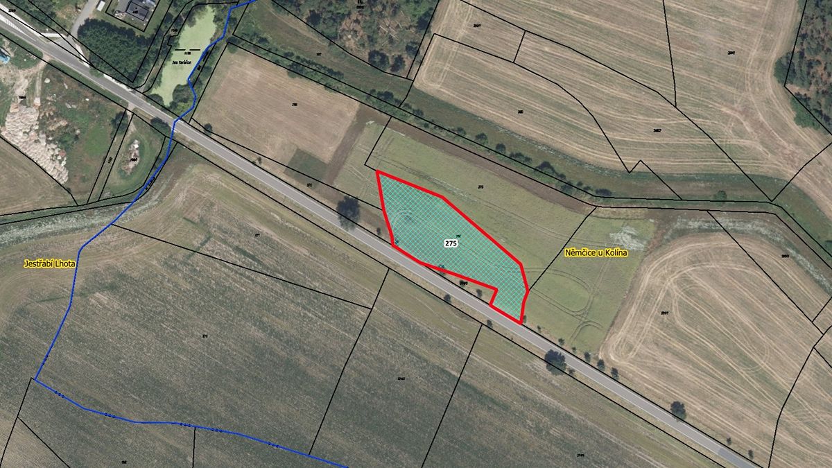 Prodej pole 3455 m², Němčice – fotka 1 z 3