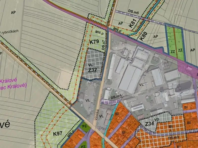 Prodej komerčního pozemku 2496 m², Městec Králové – náhled fotky 2