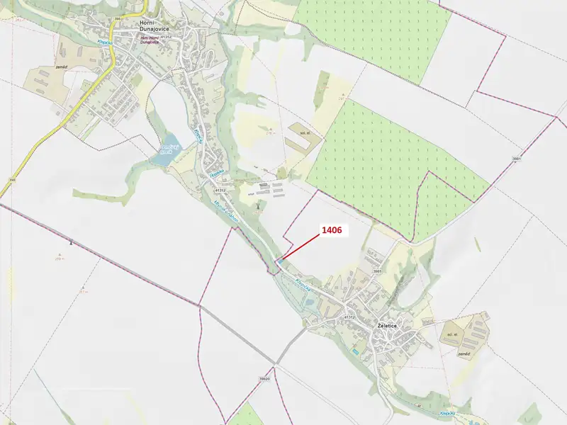 Dražba lesa 507 m², Želetice – náhled fotky 1