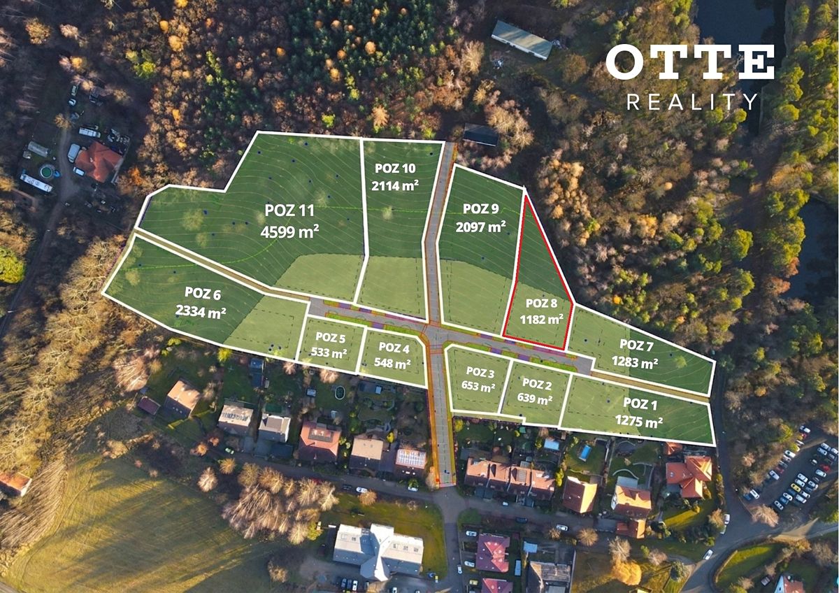 Prodej stavebního pozemku 1182 m², Štěnovice – fotka 1 z 3