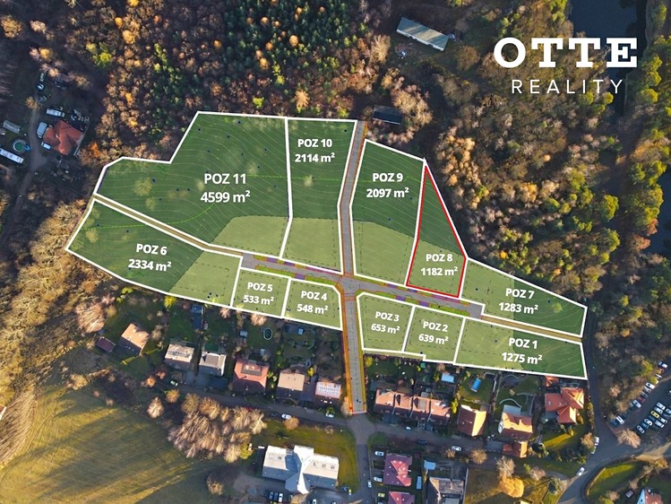 Prodej pozemku, 1 182 m² (1 z 44)
