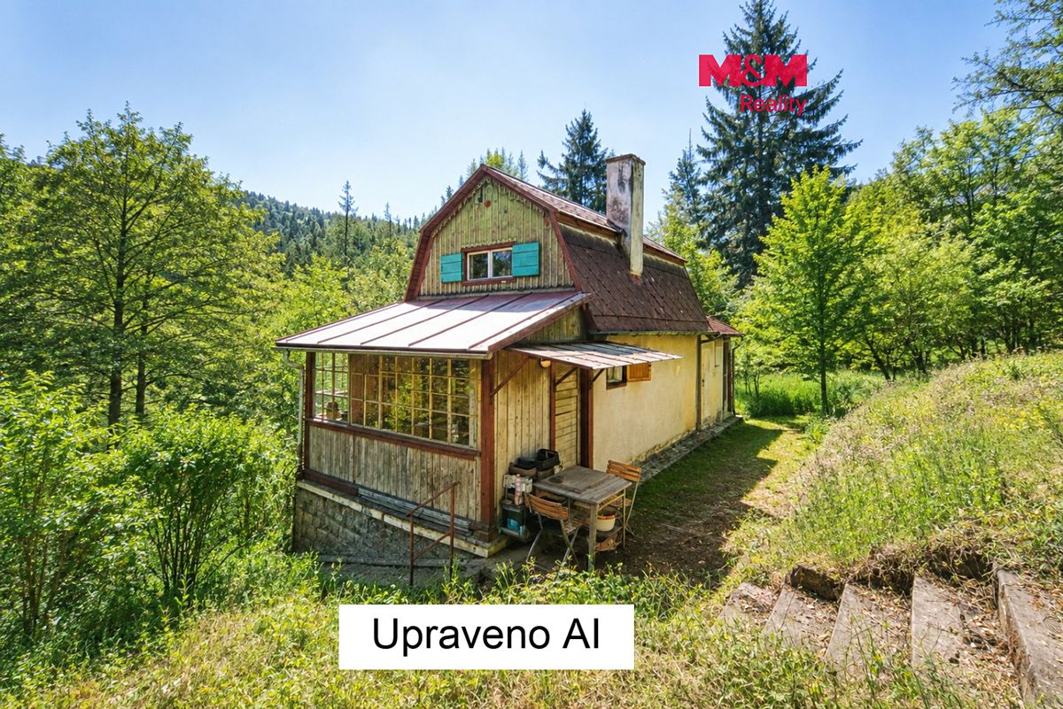 Prodej chaty 35 m², pozemek 1563 m²