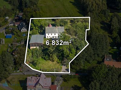 Prodej stavebního pozemku 6832 m²