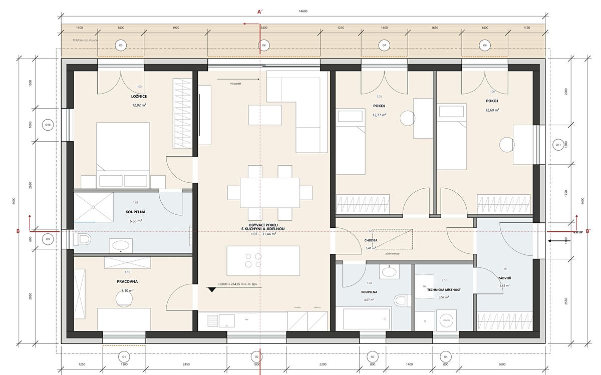 Prodej rodinného domu 105 m², pozemek 495 m² – fotografie 2