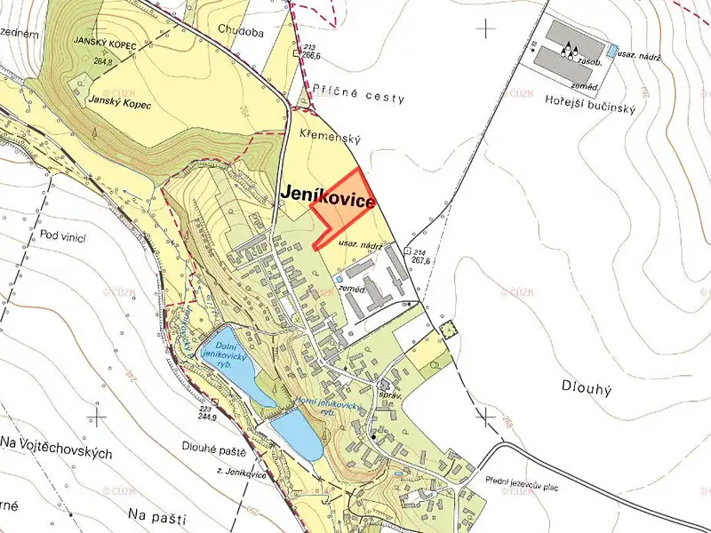 Prodej louky 5776 m², Jeníkovice – náhled fotky 3