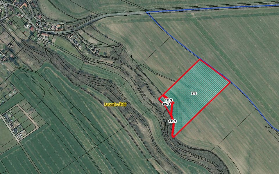 Prodej pole 36591 m², Štětí – fotka 1 z 3