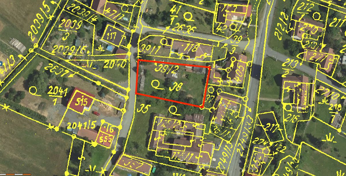 Prodej stavebního pozemku 600 m² – fotografie 2