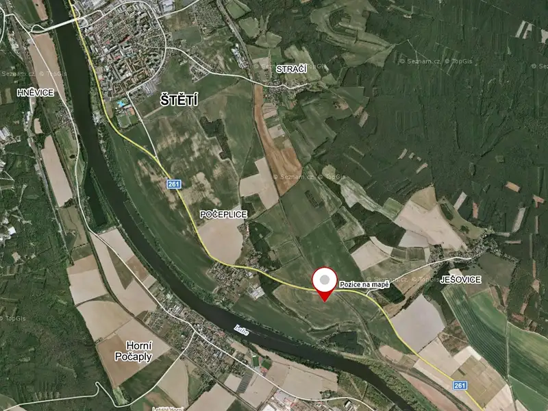 Prodej pole 31537 m², Štětí – náhled fotky 3