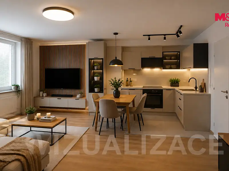 Prodej bytu 2+kk 42 m², Milovice – náhled fotky 2