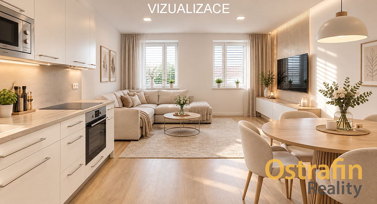 Pronájem bytu 2+kk 50 m²