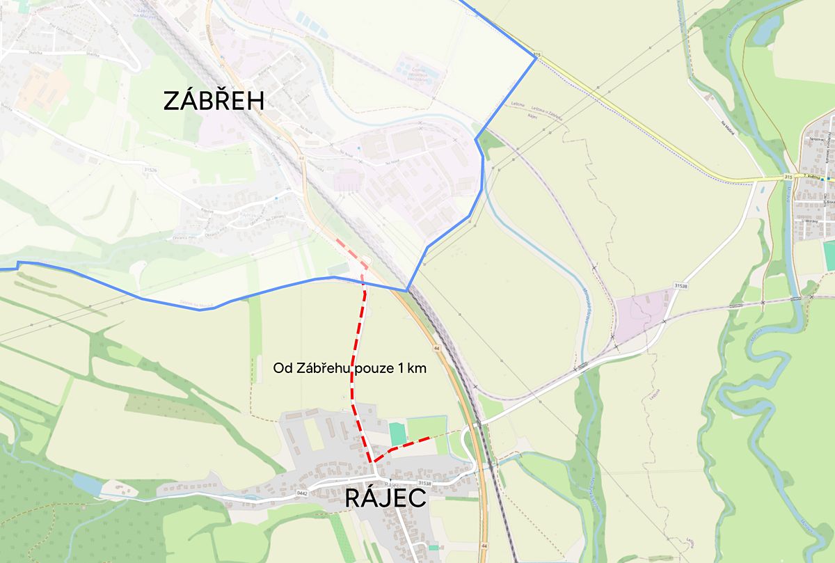Prodej komerčního pozemku 480 m² – fotografie 3