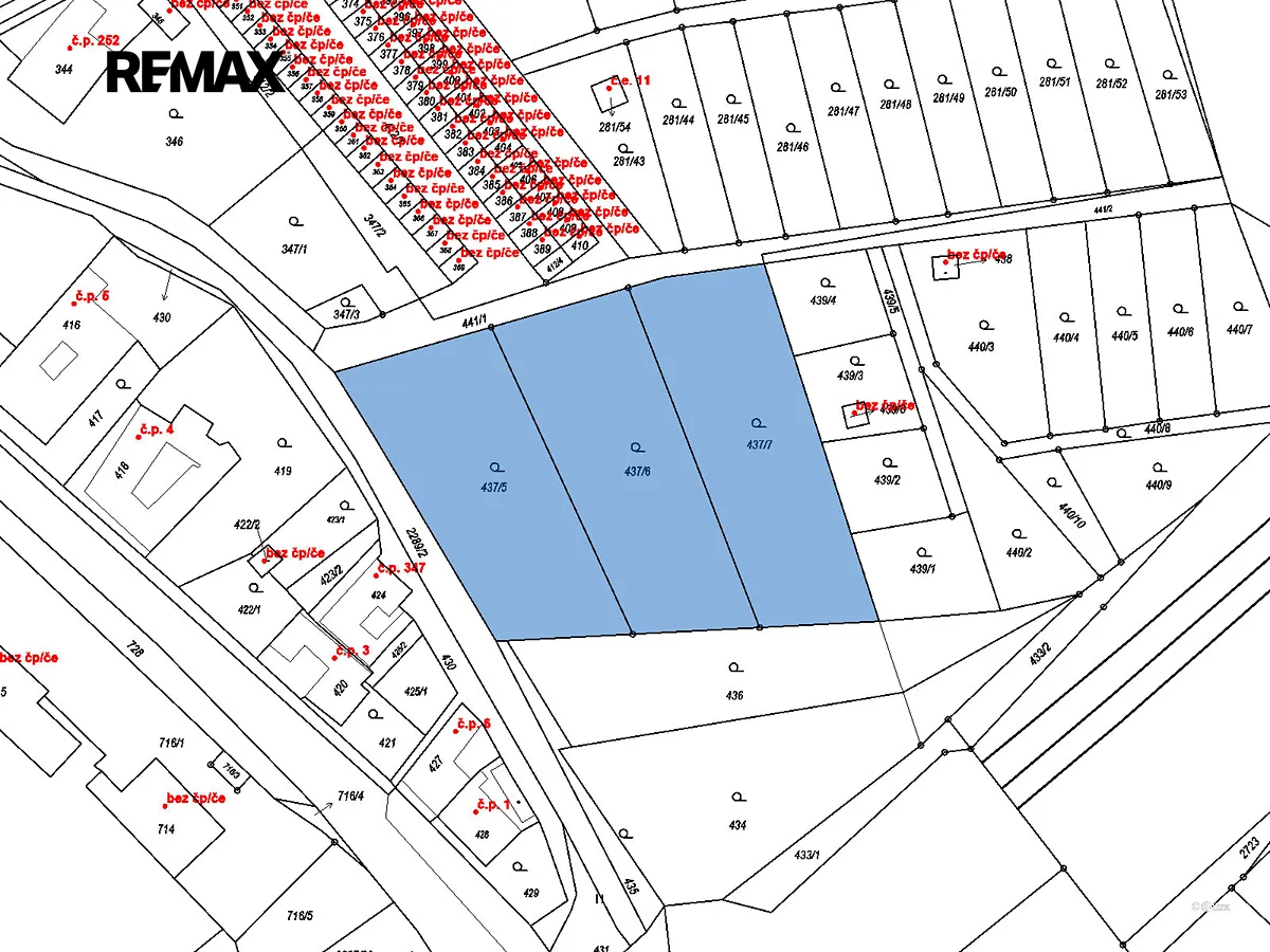 Prodej stavebního pozemku 4772 m²
