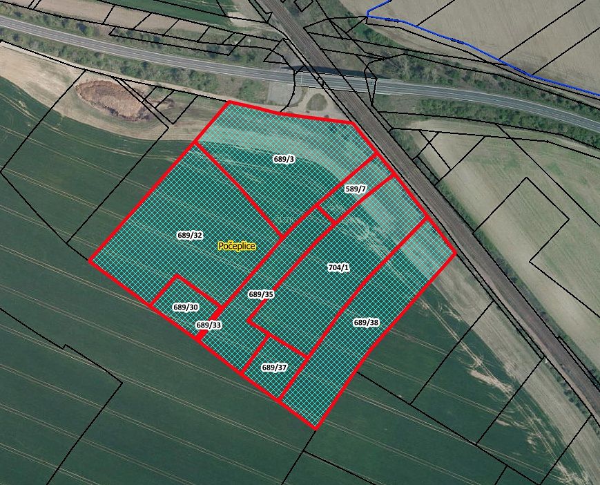Prodej pole 31537 m², Štětí – fotka 1 z 3