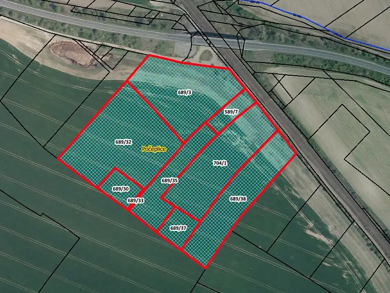 Prodej pole 31537 m², Štětí – náhled fotky 1