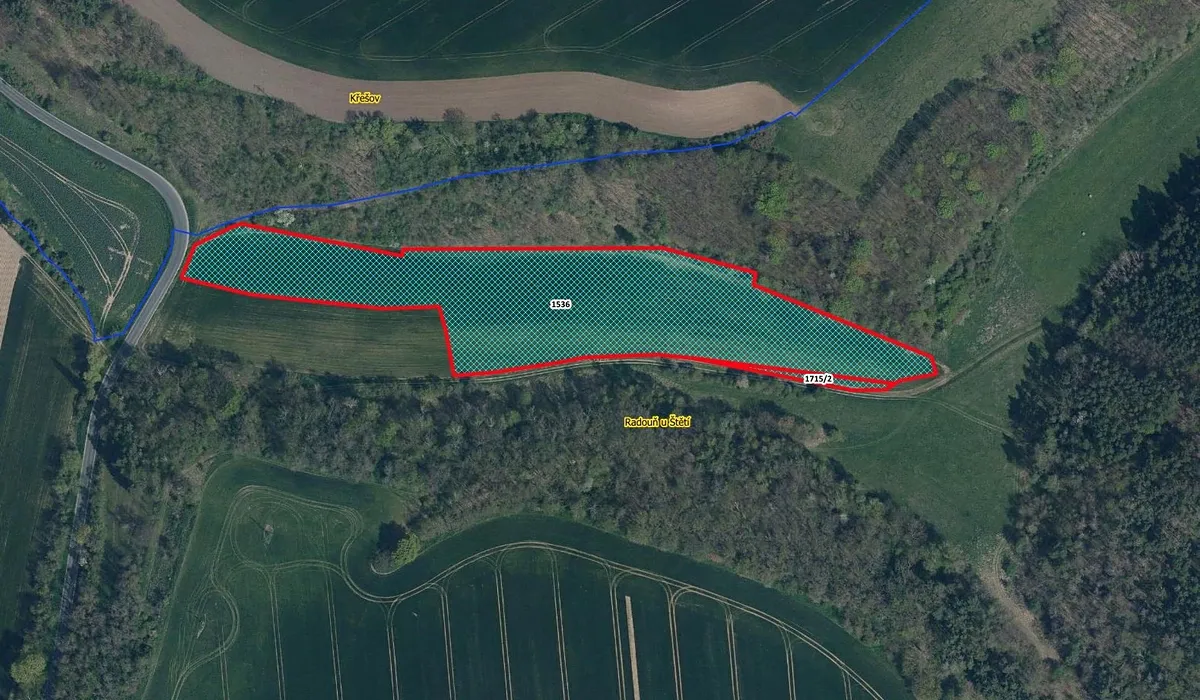Prodej pole 16205 m²