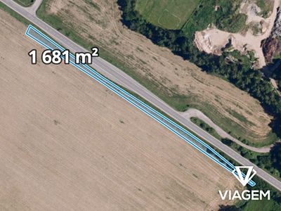 Prodej pole 1681 m²