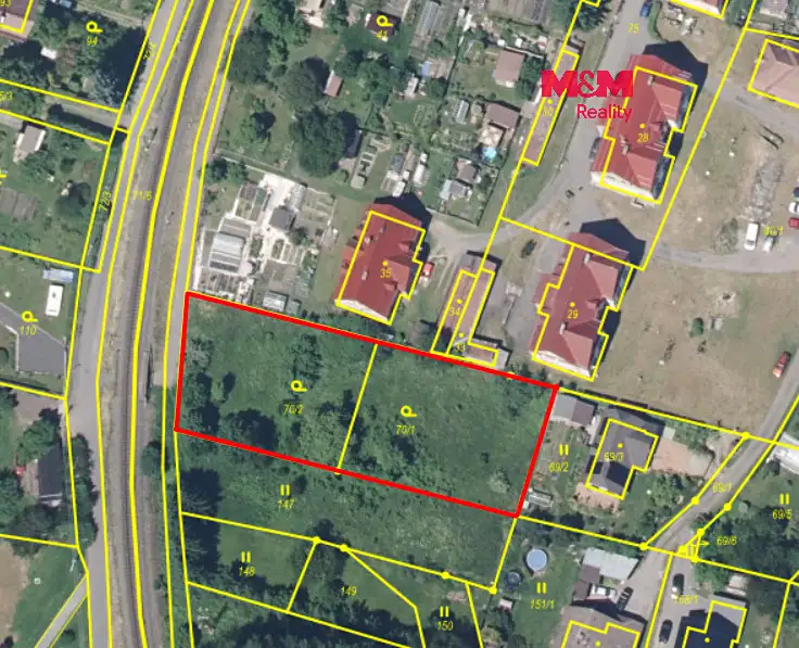 Prodej stavebního pozemku 1694 m², Velké Hamry – náhled fotky 1