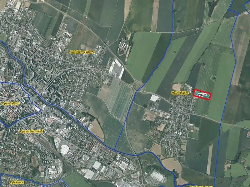 Prodej pozemku 2250 m², Opava – náhled fotky 2