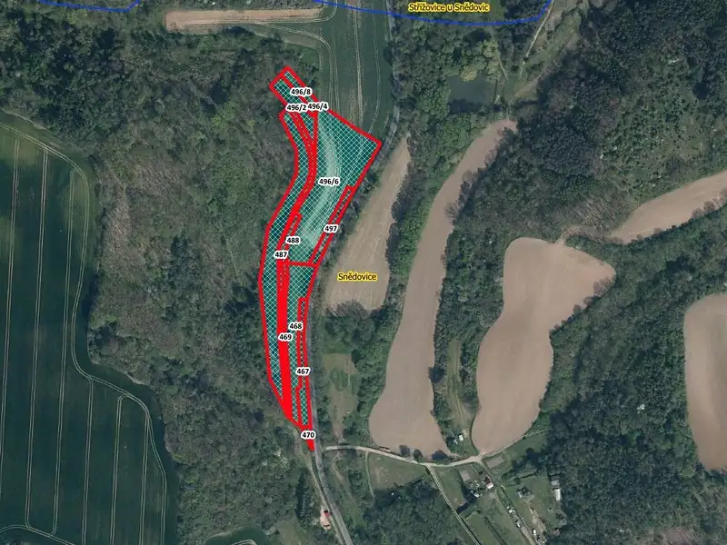 Prodej zahrady 17989 m², Snědovice – náhled fotky 1