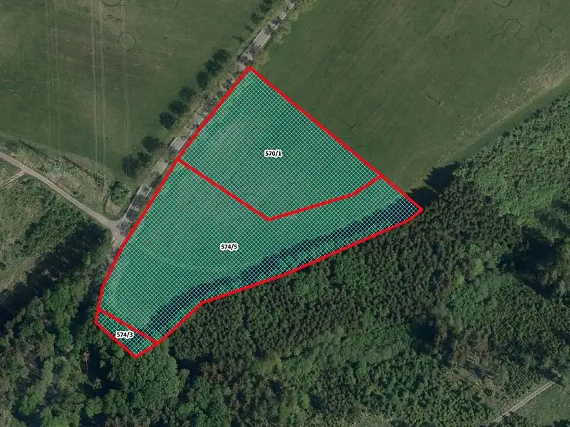 Prodej pole 18996 m², Kostelec u Heřmanova Městce – náhled fotky 1