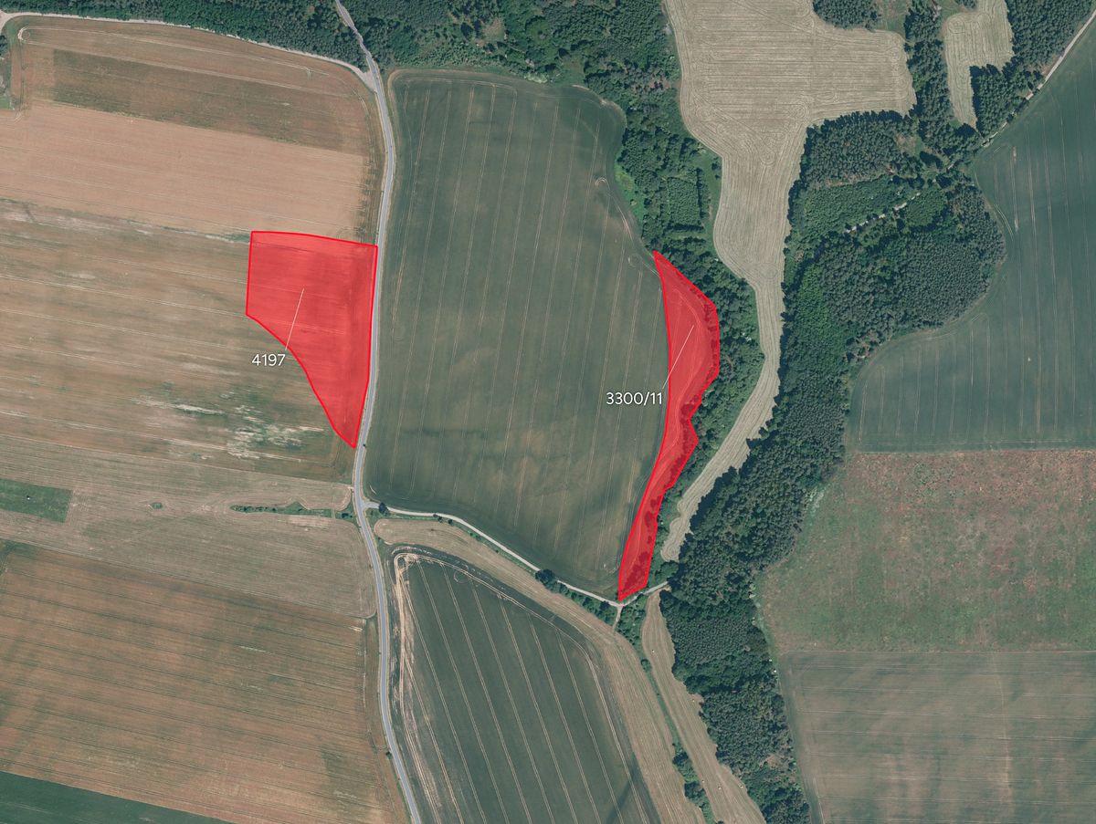 Prodej pole 32562 m², Černošín – fotka 1 z 3