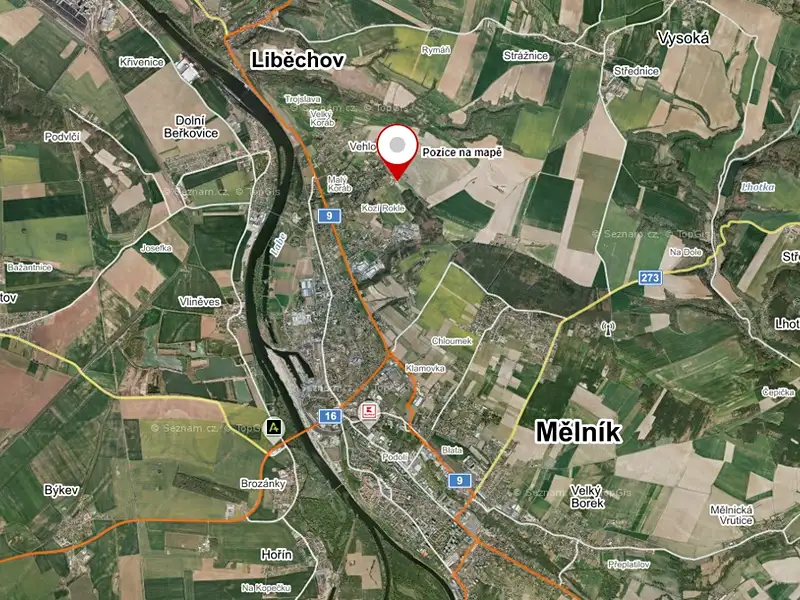 Prodej pole 13720 m², Mělník – náhled fotky 2