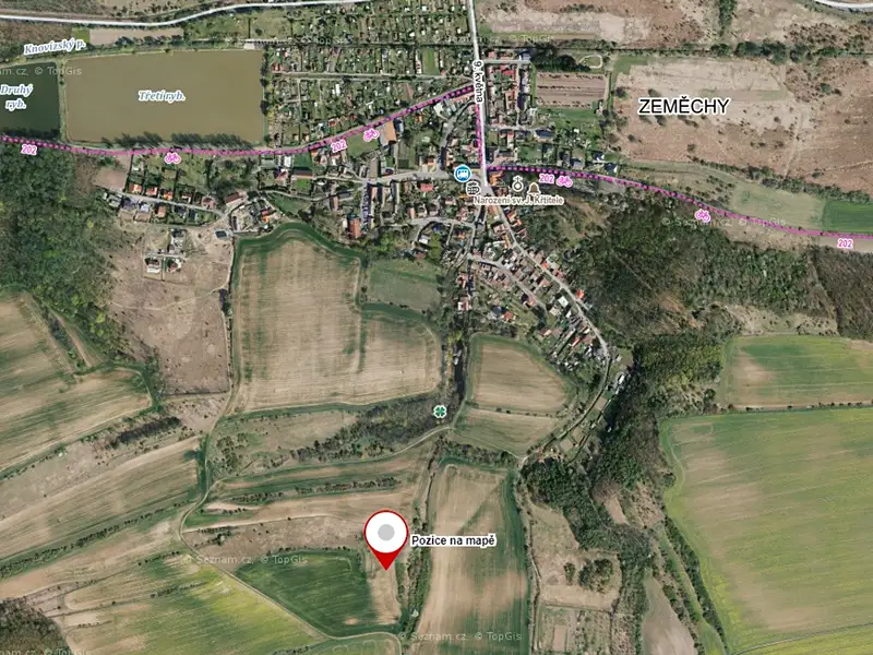 Prodej pole 9869 m², Kralupy nad Vltavou – náhled fotky 3