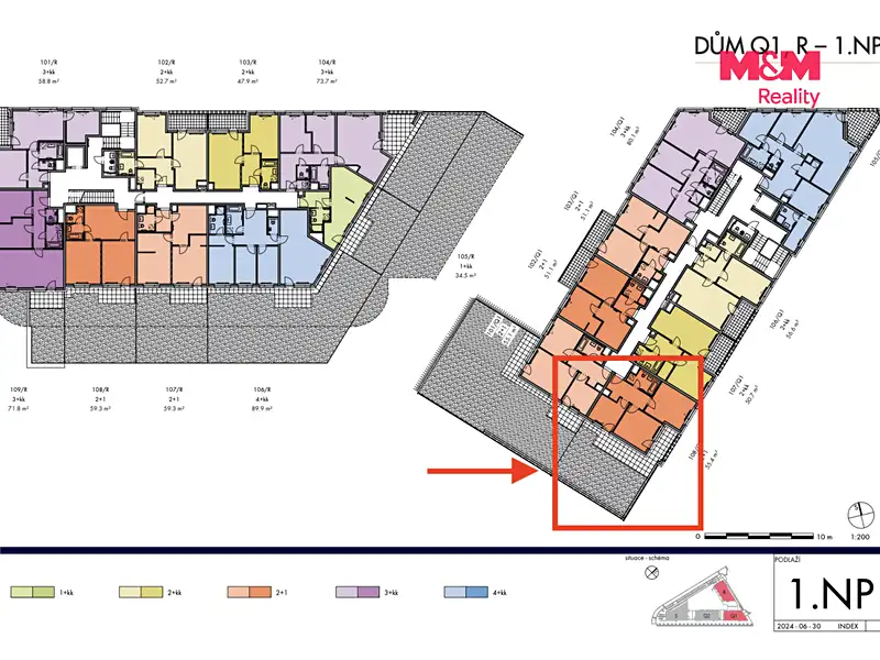 Prodej bytu 2+1 55 m², Praha – náhled fotky 3