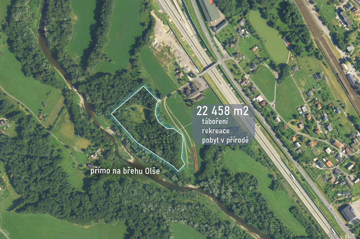 Prodej komerčního pozemku 22458 m²