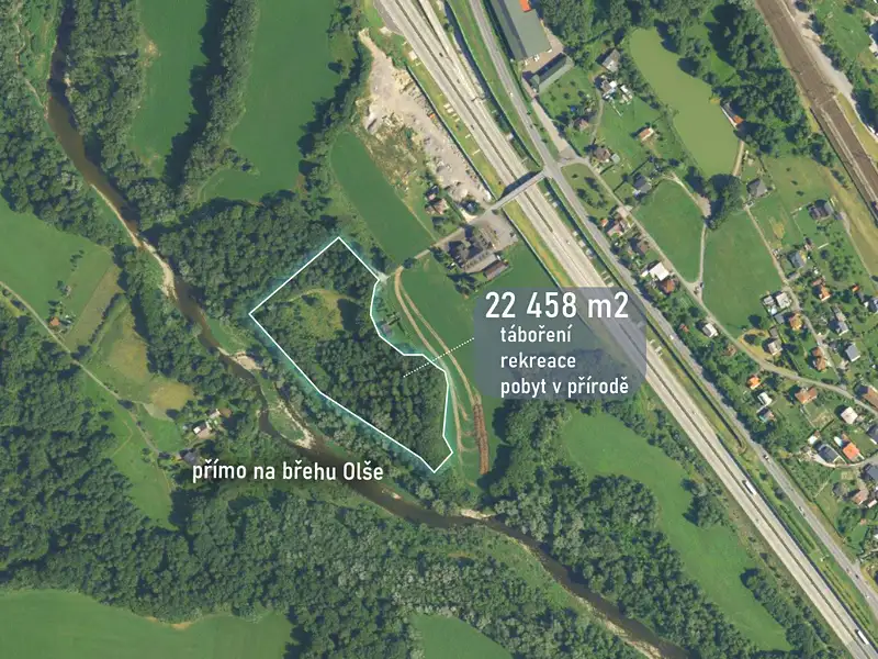 Prodej komerčního pozemku 22458 m², Bystřice – náhled fotky 1