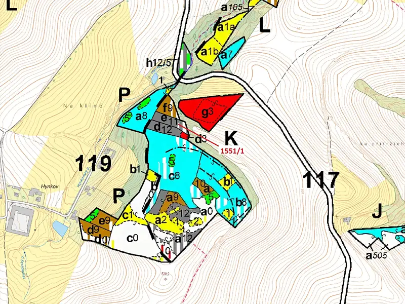Dražba lesa 2478 m², Přibyslavice – náhled fotky 3