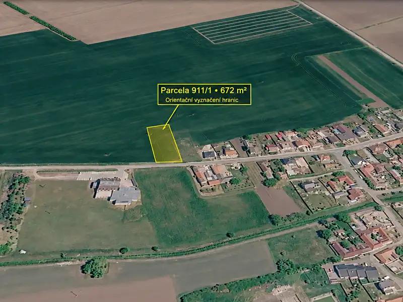 Prodej stavebního pozemku 672 m², Dyjákovičky – náhled fotky 2
