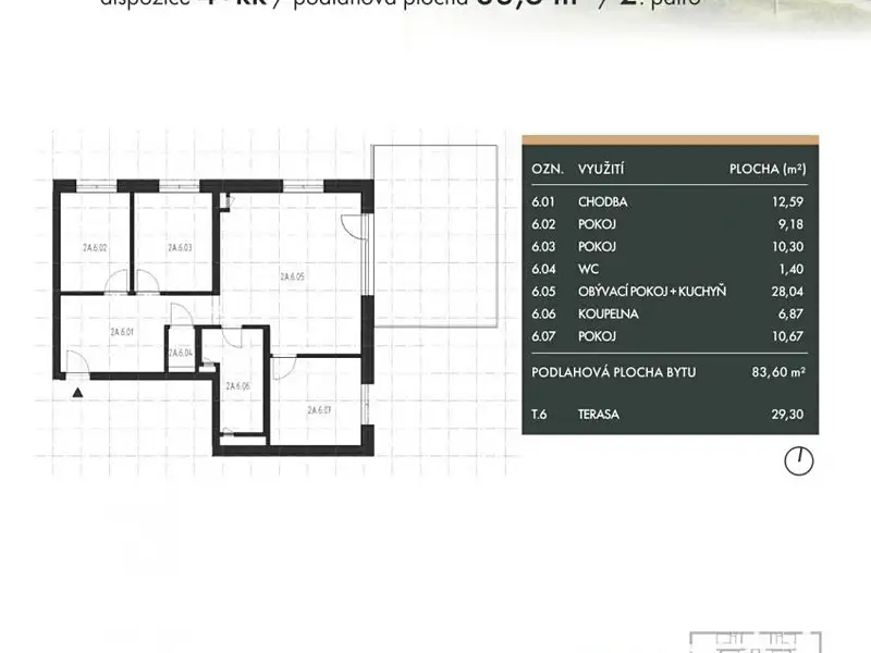 Prodej bytu 4+kk 83 m², Brno – náhled fotky 3