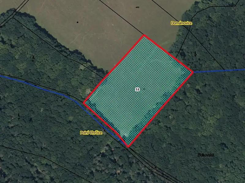 Prodej pole 10167 m², Dománovice – náhled fotky 1