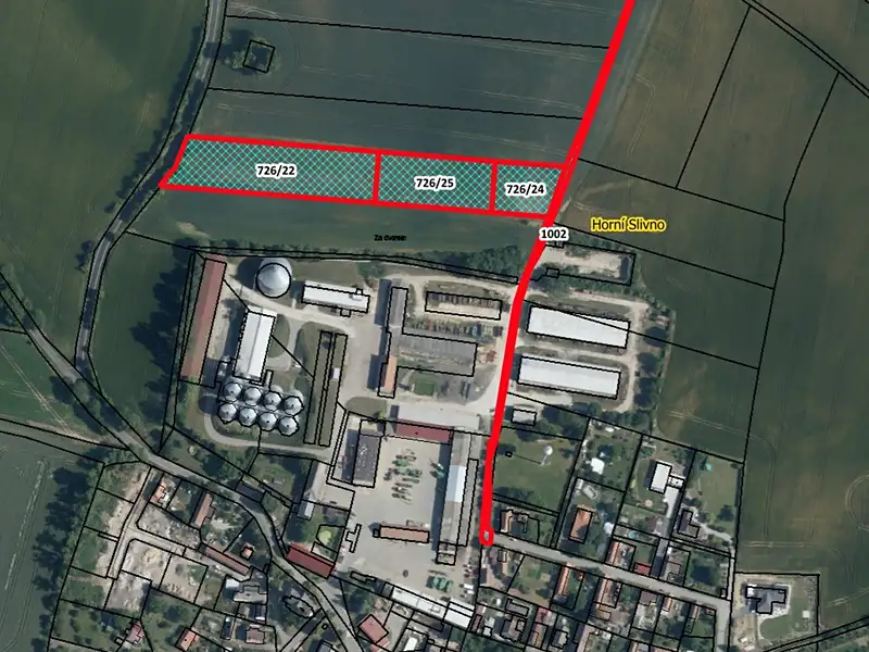 Prodej pole 11624 m², Horní Slivno – náhled fotky 1