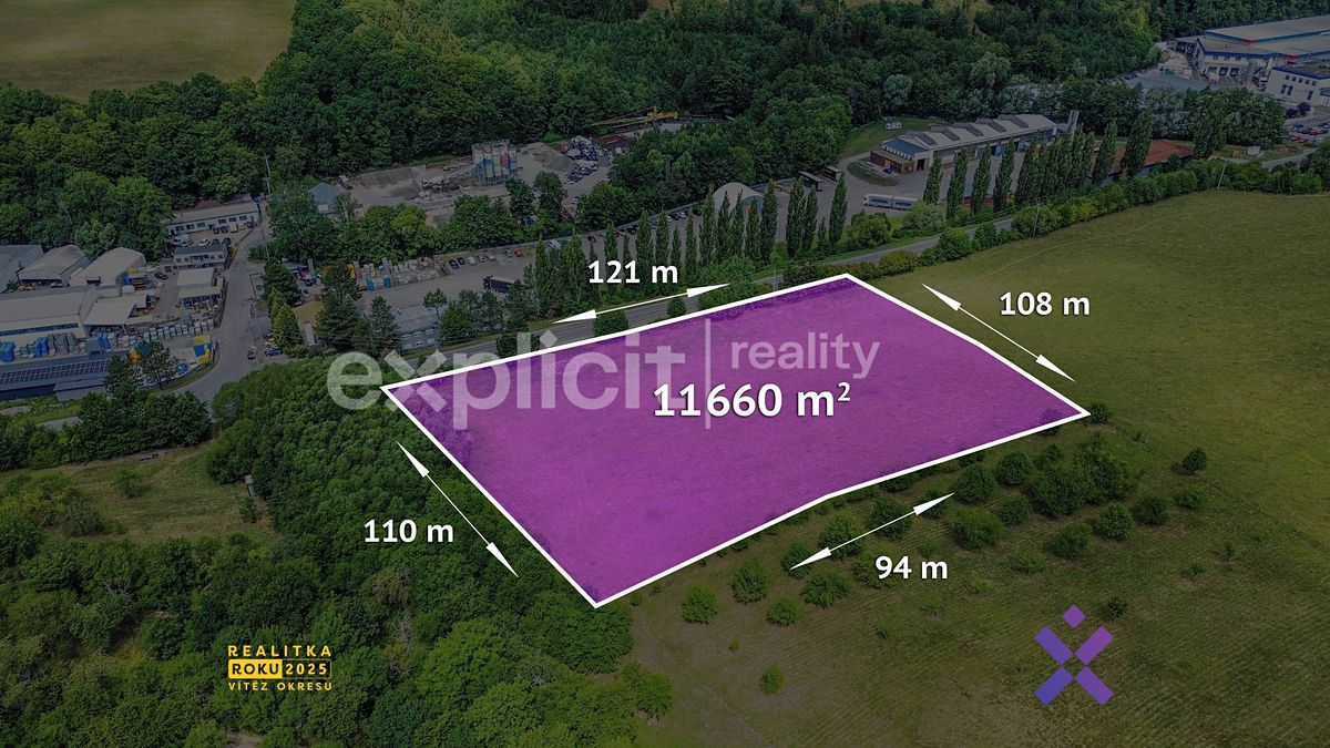 Prodej komerčního pozemku 11660 m²