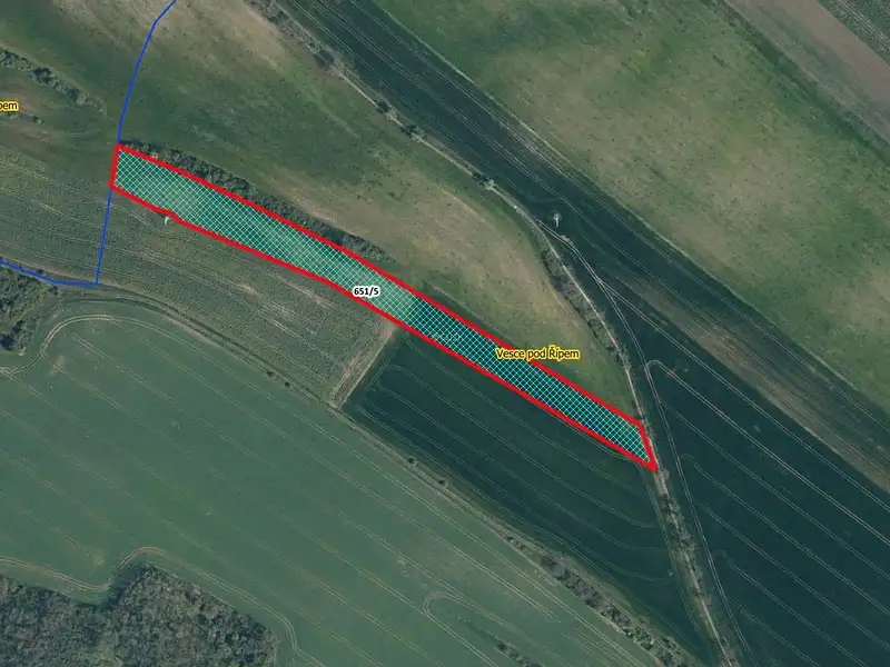 Prodej pole 10600 m², Krabčice – náhled fotky 1