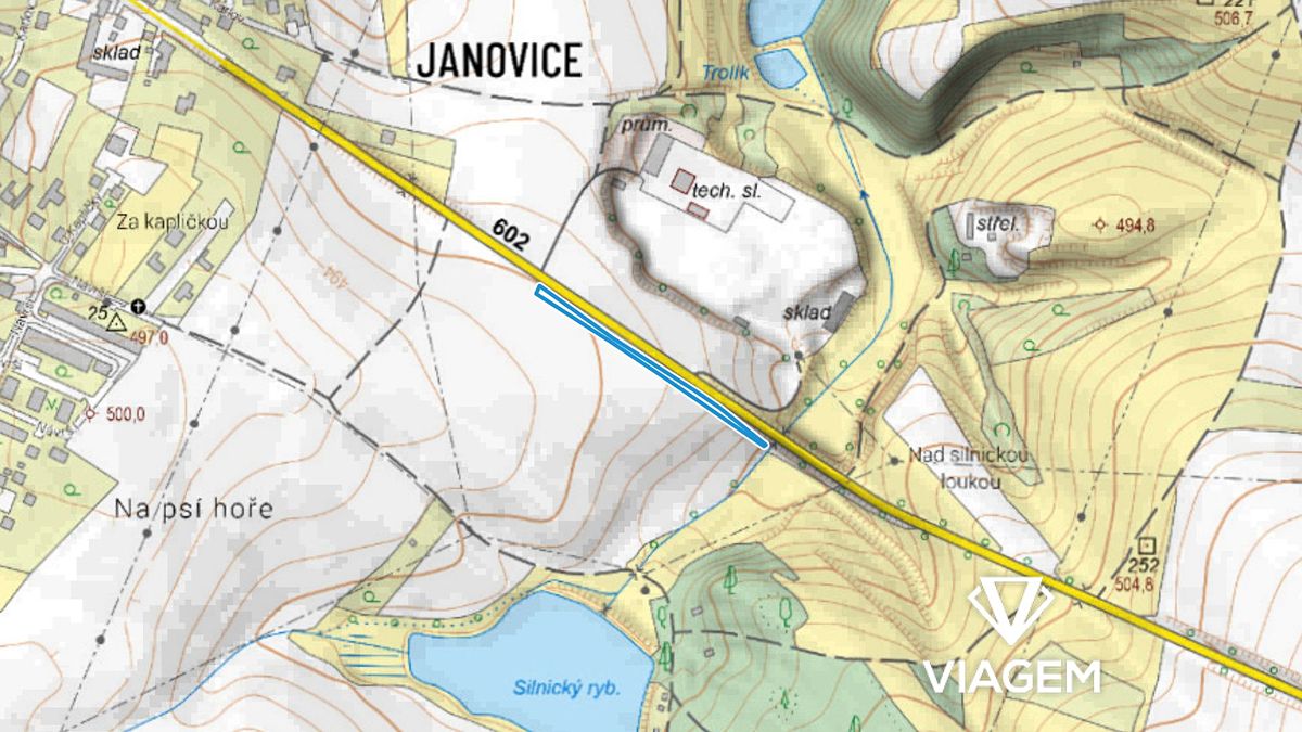 Prodej pole 1681 m² – fotografie 3