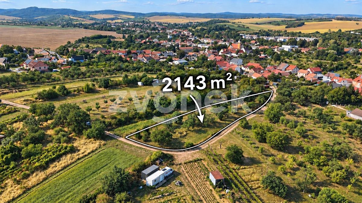 Prodej stavebního pozemku 2143 m²