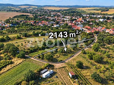 Prodej stavebního pozemku 2143 m²