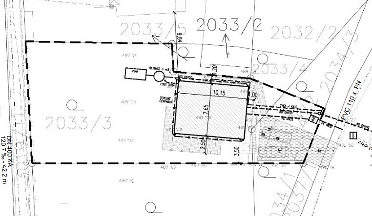 Prodej stavebního pozemku 603 m² – fotografie 3