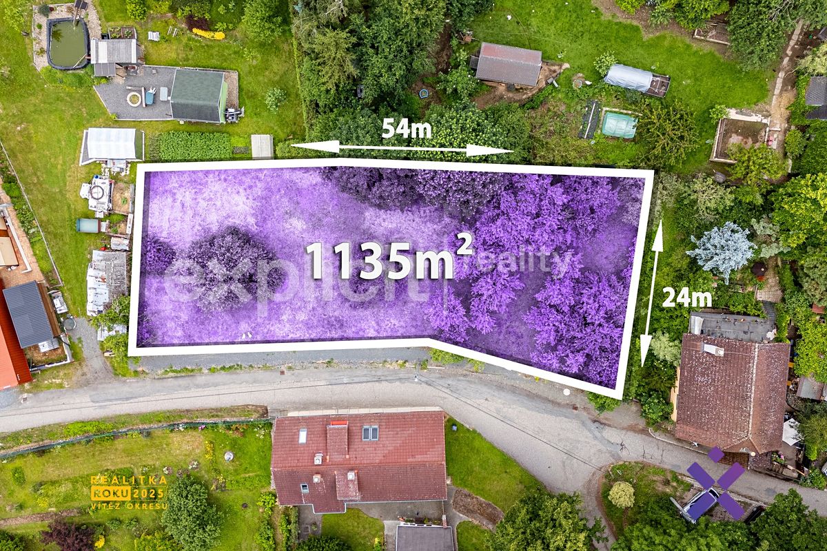 Prodej stavebního pozemku 1135 m²