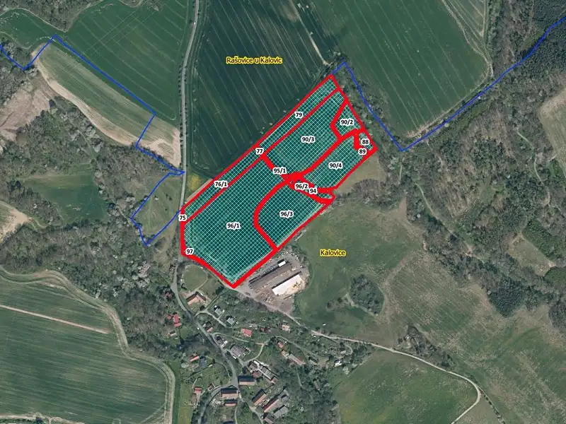 Prodej pole 74838 m², Úštěk – náhled fotky 1