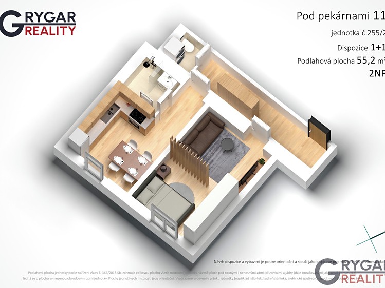 Prodej bytu 1+1, 55 m² (8 z 14)