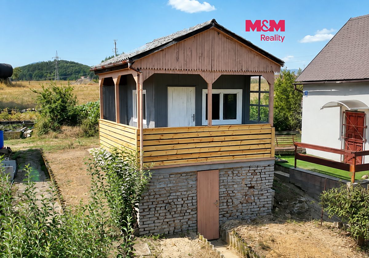Prodej chaty 17 m², pozemek 295 m², Klášterec nad Ohří – fotka 1 z 3
