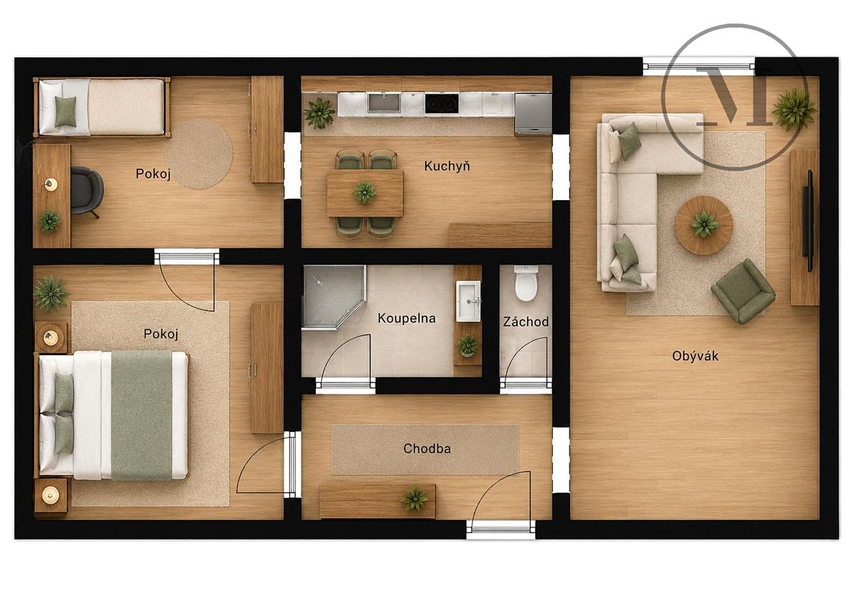 Prodej bytu 3+1 73 m² – fotografie 3