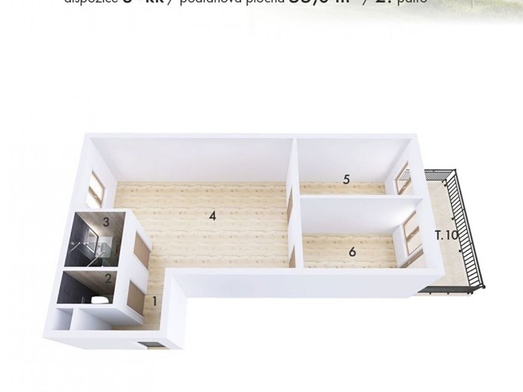 Prodej bytu 3+kk, 55 m² (10 z 23)