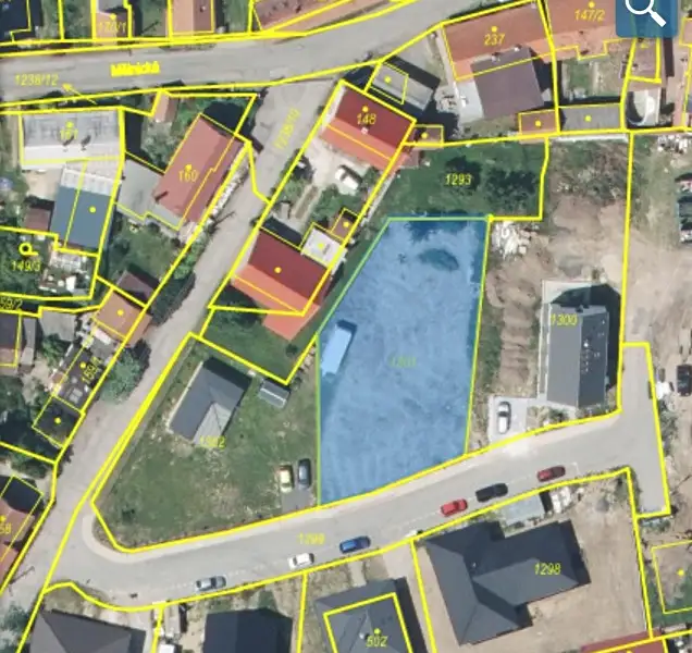 Prodej stavebního pozemku 886 m², Řepín – náhled fotky 2